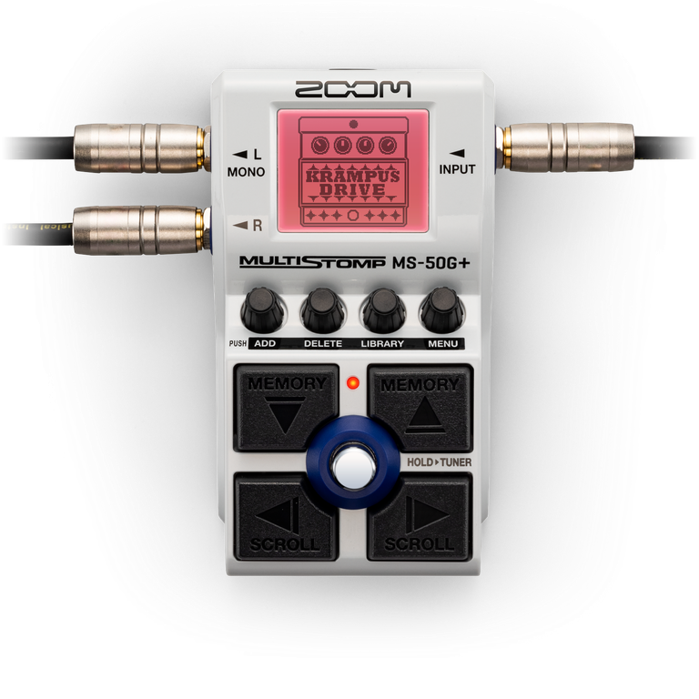 Zoom MS-50G+ MultiStomp for Guitar