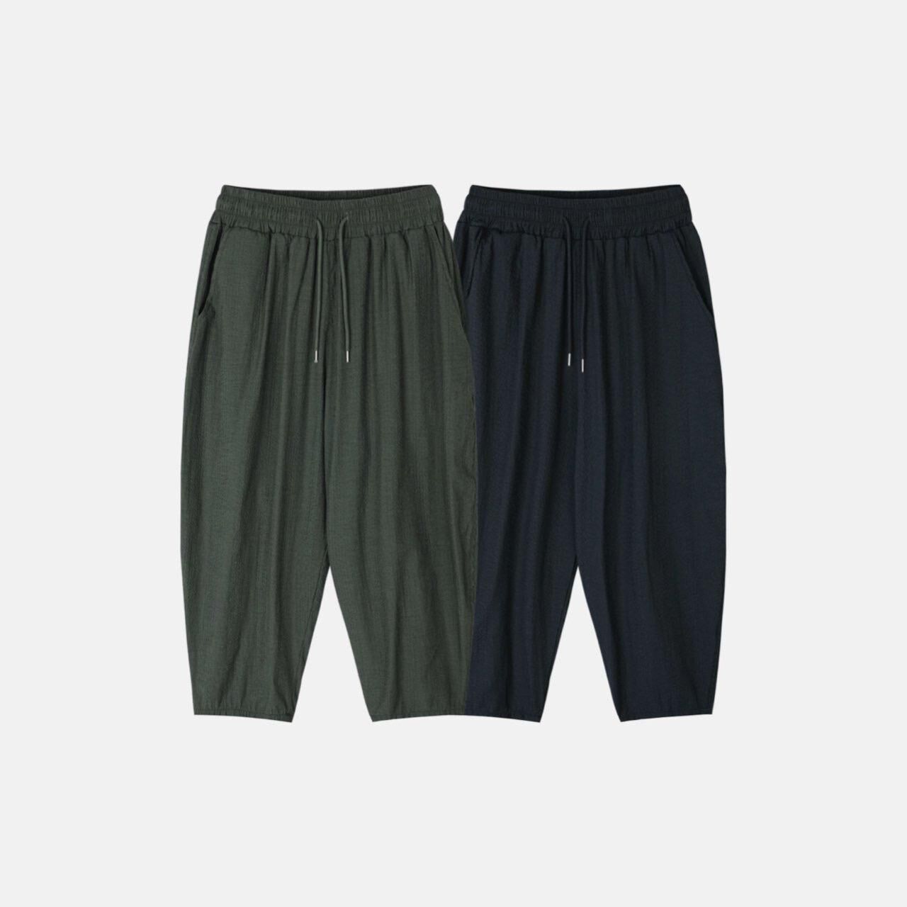 淨色鬆身褲 PEACOCK-142P