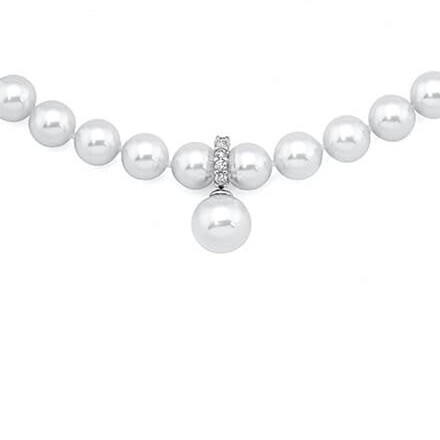 1MJ0613-108 MAJORICA 10mm Pearl Necklace Lilit White #09537.01.2.N45.032.1 (A-EU-E)
