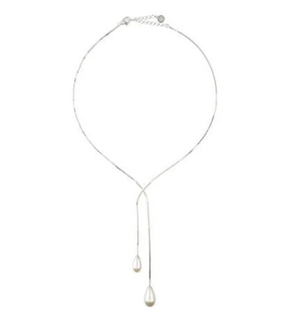 1MJ0613-440 MAJORICA Short Pearl Necklace Elixa White #16587.01.2.N38.000.1 (A-EU-E)