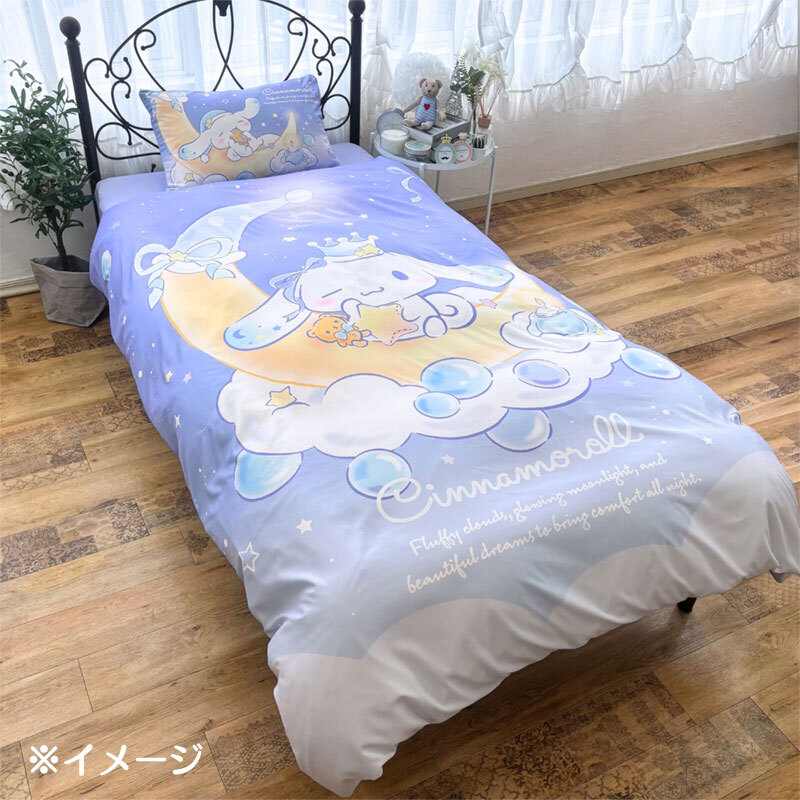 25096-CN Sanrio 玉桂狗床上用品三件裝單人  #JP-BD25-SB-682-S 月亮