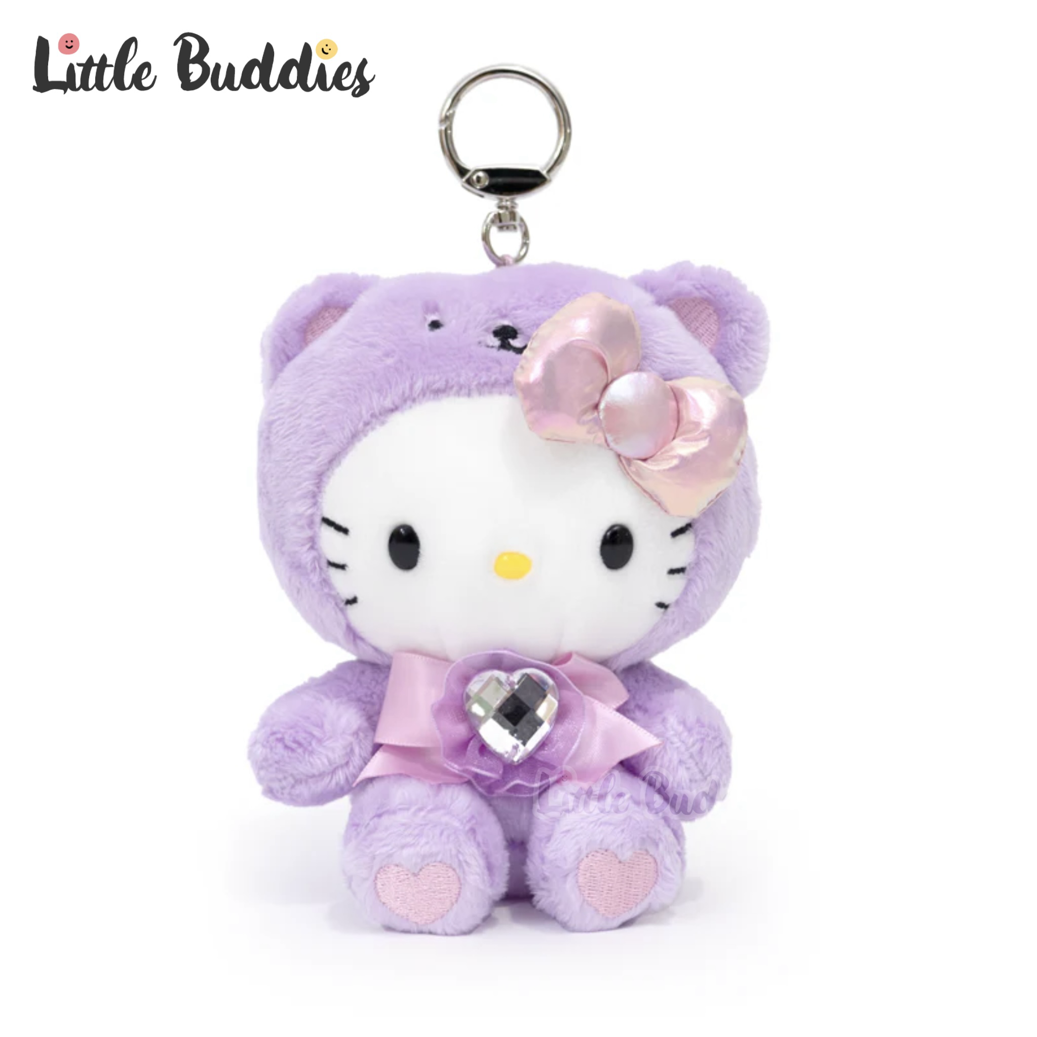 美版 Sanrio Hello Kitty 生日石系列 - 公仔匙扣