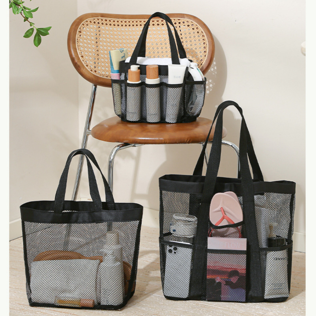 沙灘網紗收納包