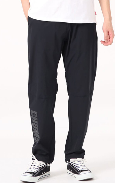 CHUMS Men’s Airtrail Stretch Pants – Black | Lightweight Quick-Dry Hiking & Outdoor Trousers (JUN25)