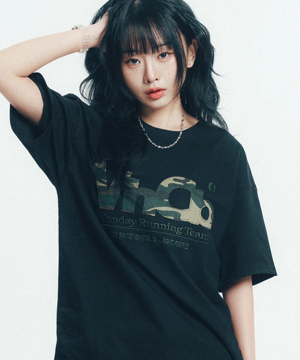 VENHIT MRT Camo Applique Cool Cotton T-Shirt