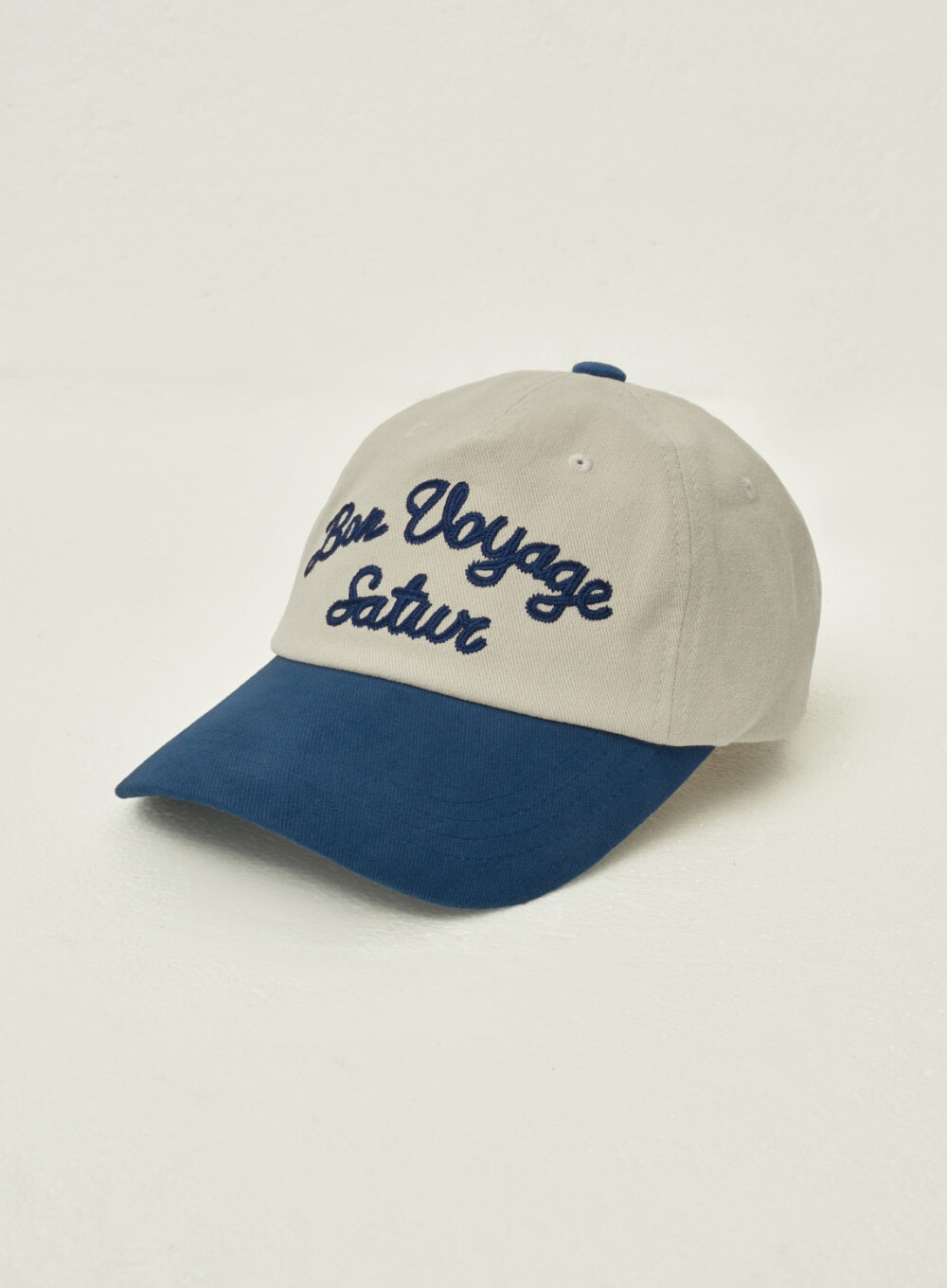 SATUR Bon Voyage Contrast 5 Panel Ball Cap(3色入)