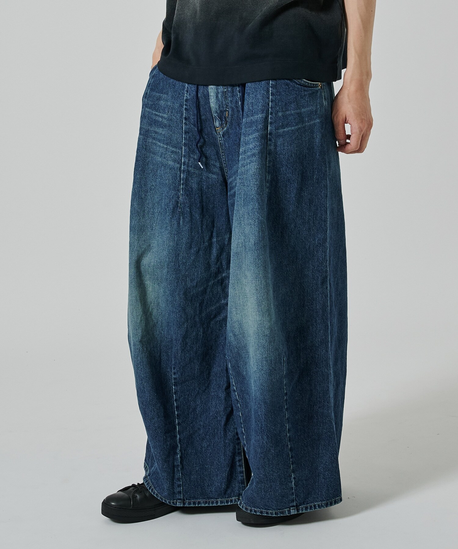 『代購商品』2025SS NEEDLES H.D. Buggy Pant - Jean / 12oz Denim 蝴蝶 刺繡 丹寧 錐形 長褲 QV159