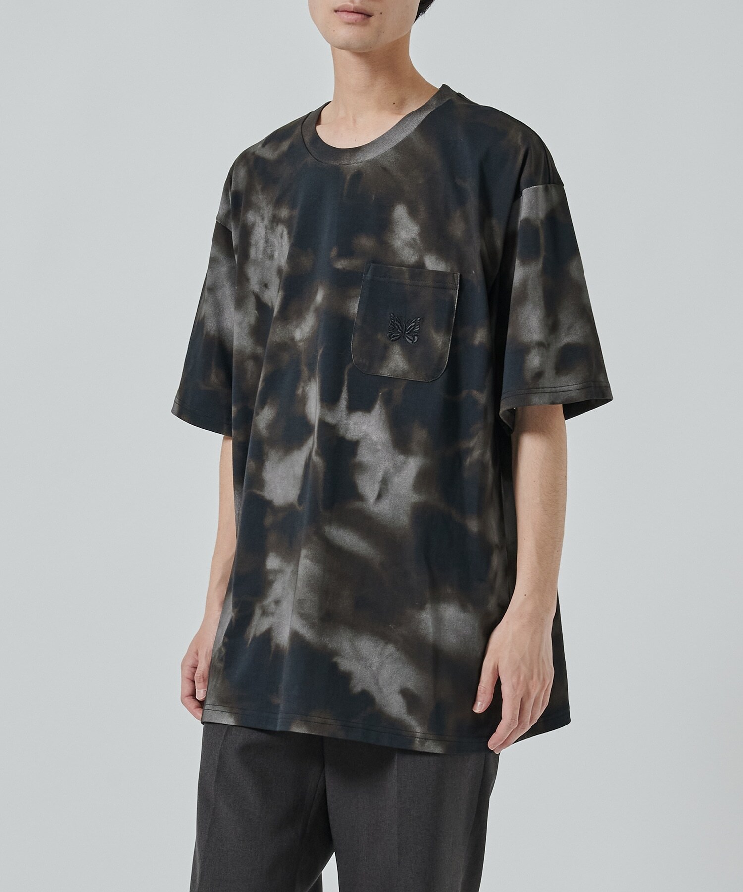 『代購商品』2025SS NEEDLES Tie Dye S/S Tee 蝴蝶 刺繡 渲染 短T QV1569