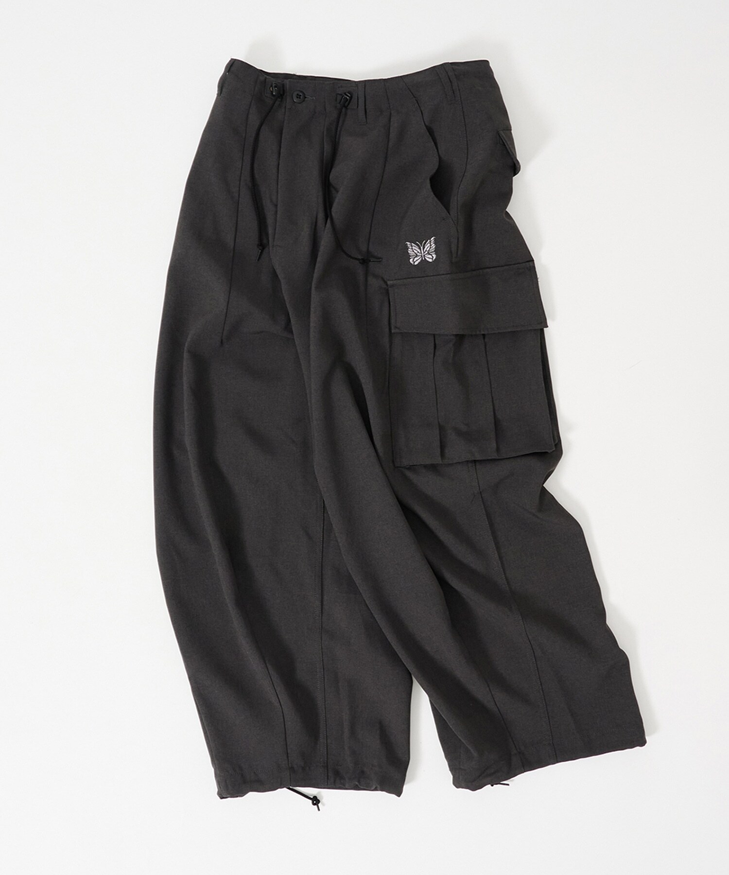 『代購商品』2025SS NEEDLES H.D BDU Trousers 蝴蝶 刺繡 寬版 口袋 工作褲 長褲 QV1560