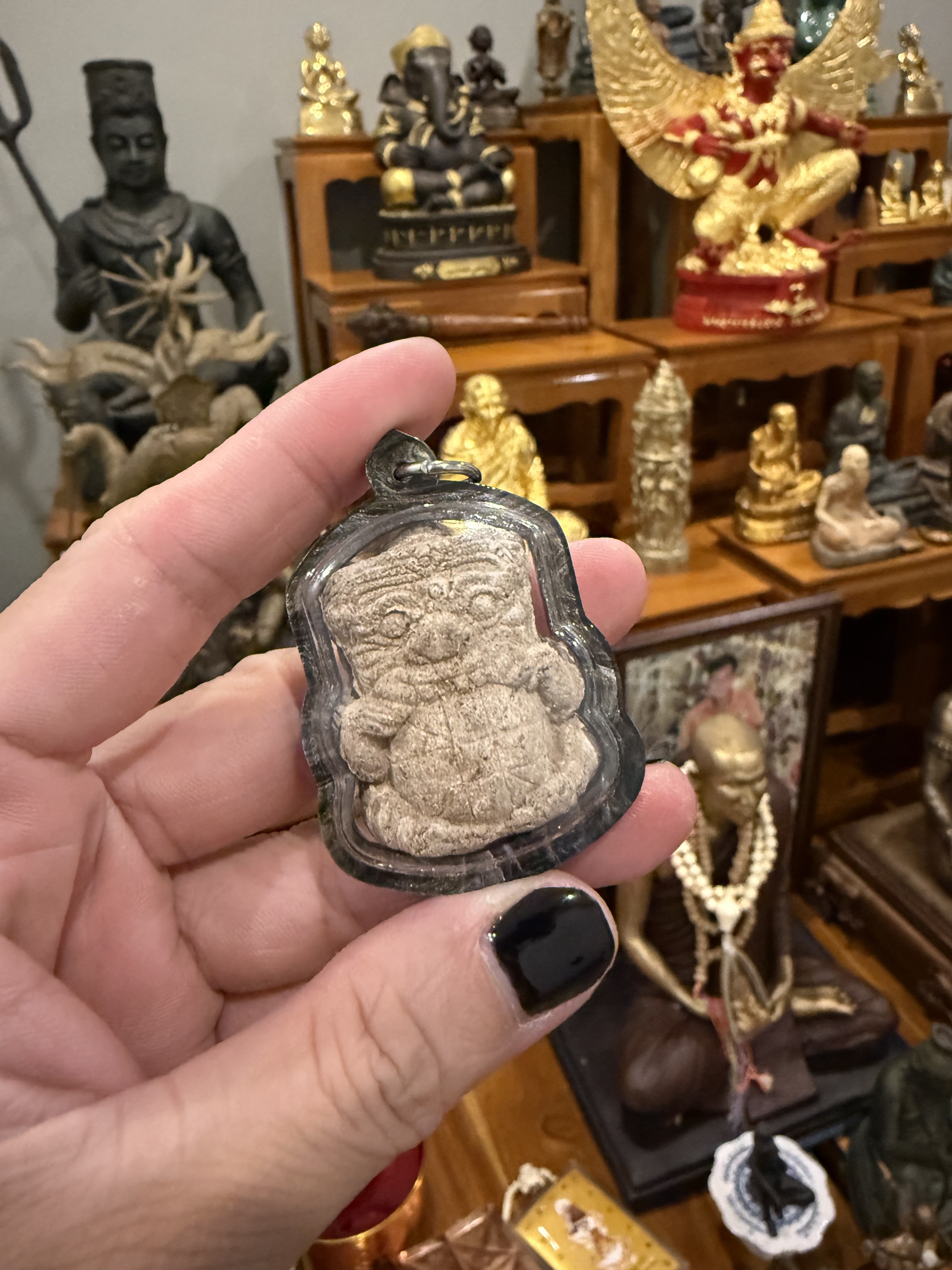 龍婆孔傳承 阿贊爭 🌖拉胡食月🌘（KE17）