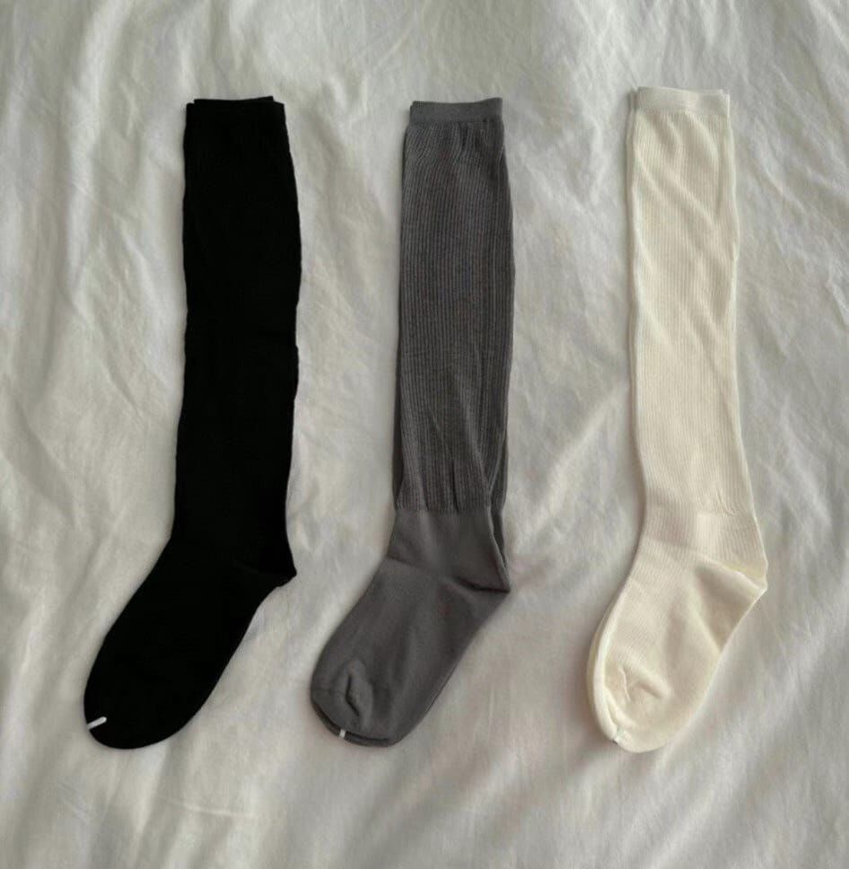 CT44121 💚爆炸시스루小腿堆堆襪 (任選2對$68 / 任選4對$128)