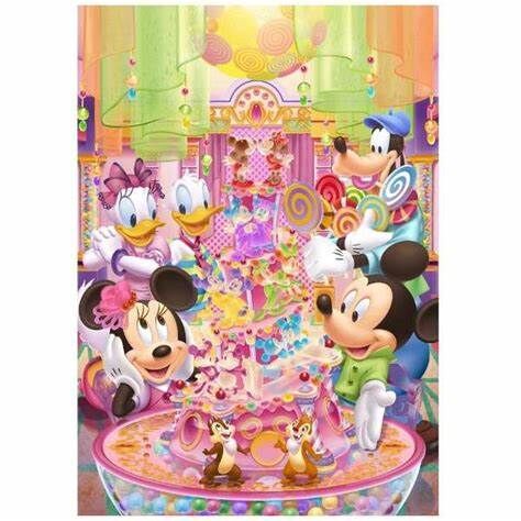 米奇和米妮-生日蛋糕 (透明樹脂) (絕版)