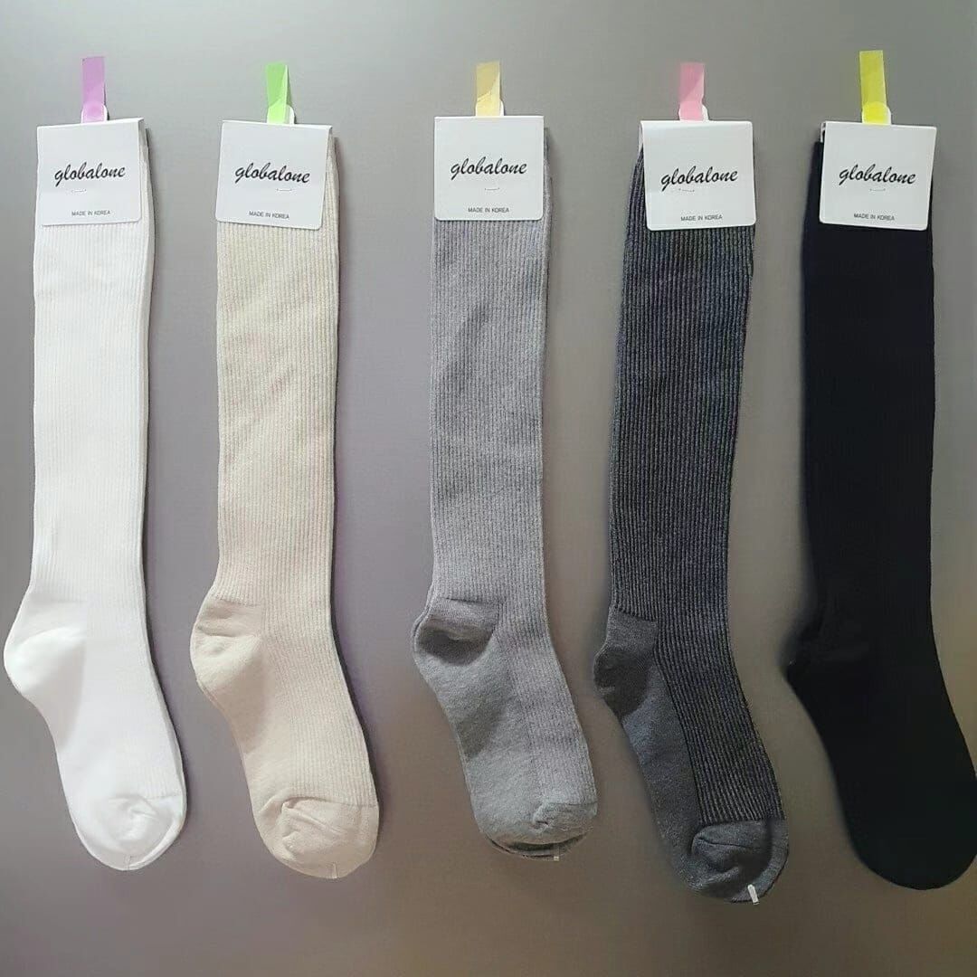 CT44126 💙爆款條紋及膝襪 可堆堆 (任選2對$58 / 任選4對$108)