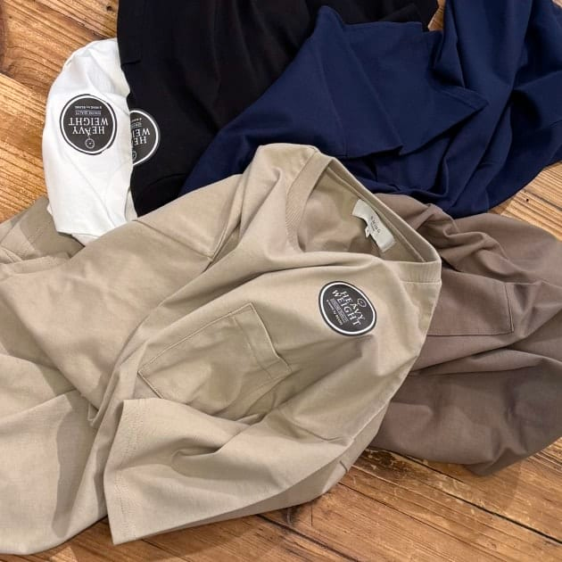 日本Beams 9oz 高磅口袋短袖