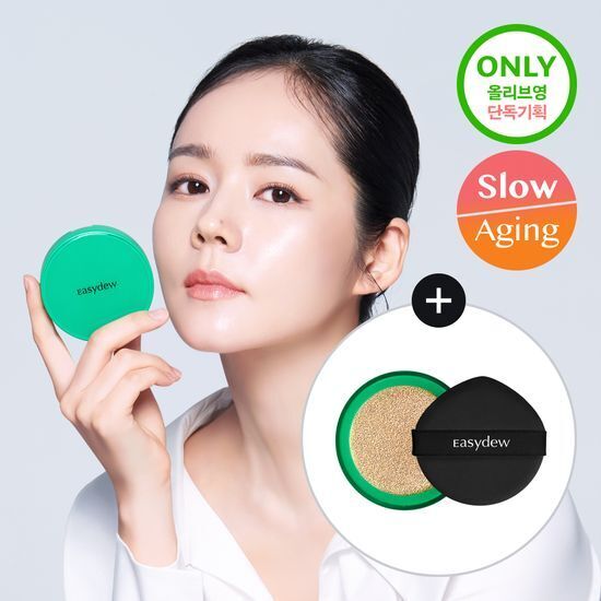 [29/08 - 30/09] Easydew Mela B Toning Ampoule Cushion 13g [Olive Young with Refill Planning Set]