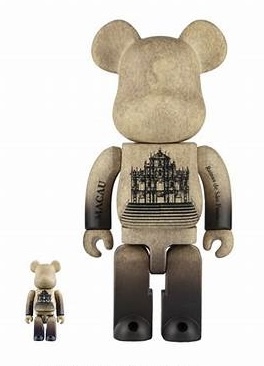 BEARBRICK RUINS OF SAINT PAUL’S MACAU 大三巴 100% & 400%