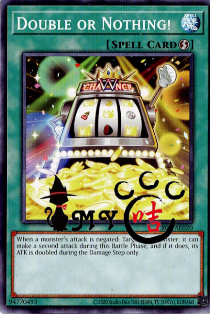 CR08-AE020 Double or Nothing! (N)