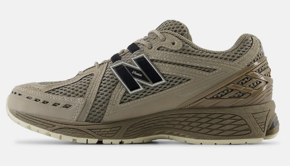 New Balance Men’s 1906R Sneakers – Brown/Grey/Green | Retro Running-Inspired Lifestyle Shoes for Everyday Style (JUN25)