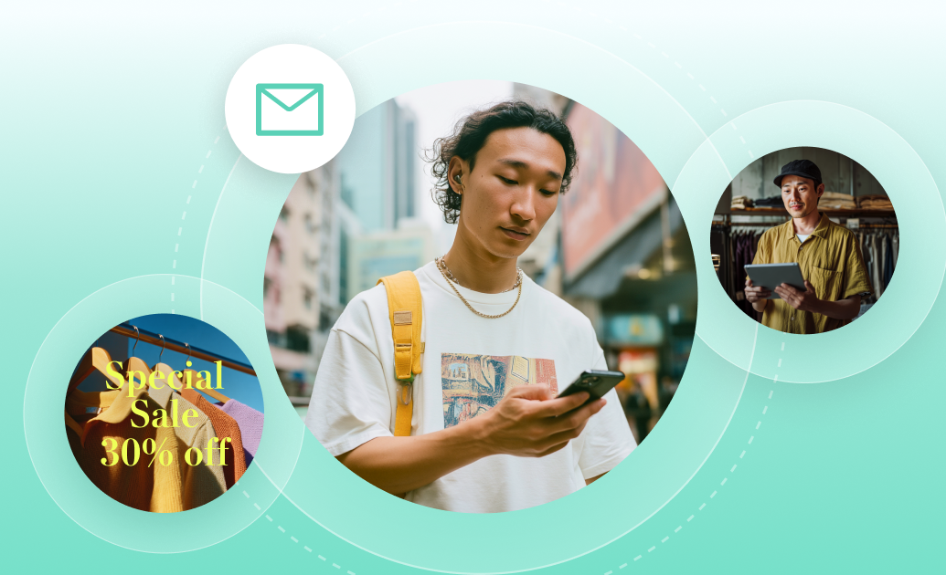 Off-site shopping guidance 