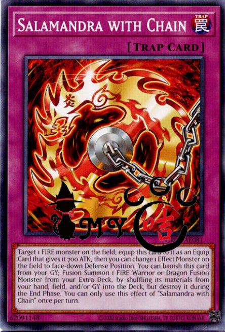 CR08-AE081 Salamandra with Chain (N)