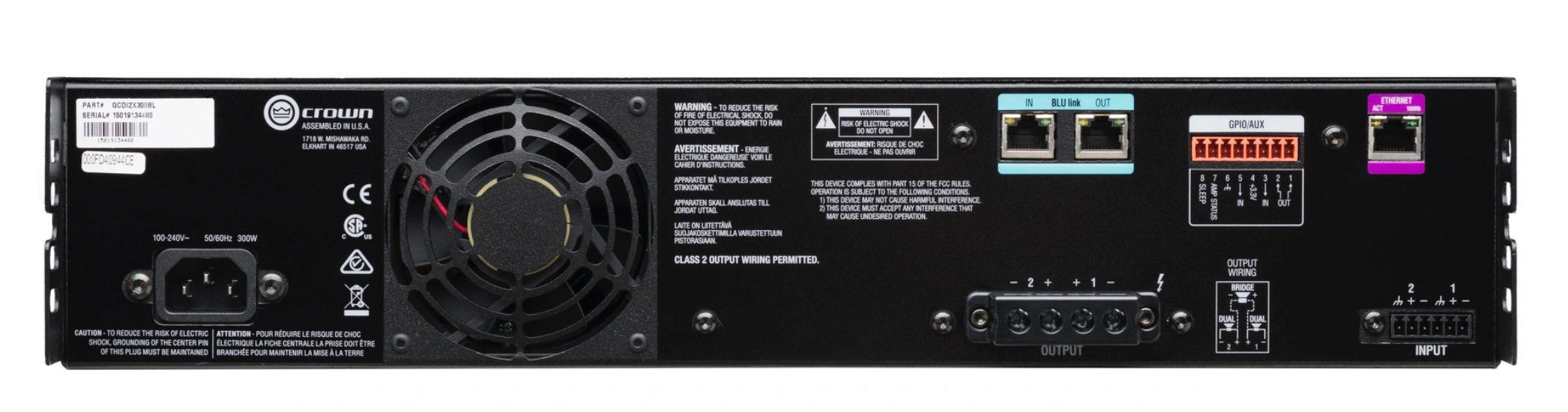 Crown Audio CDi 2|300BL