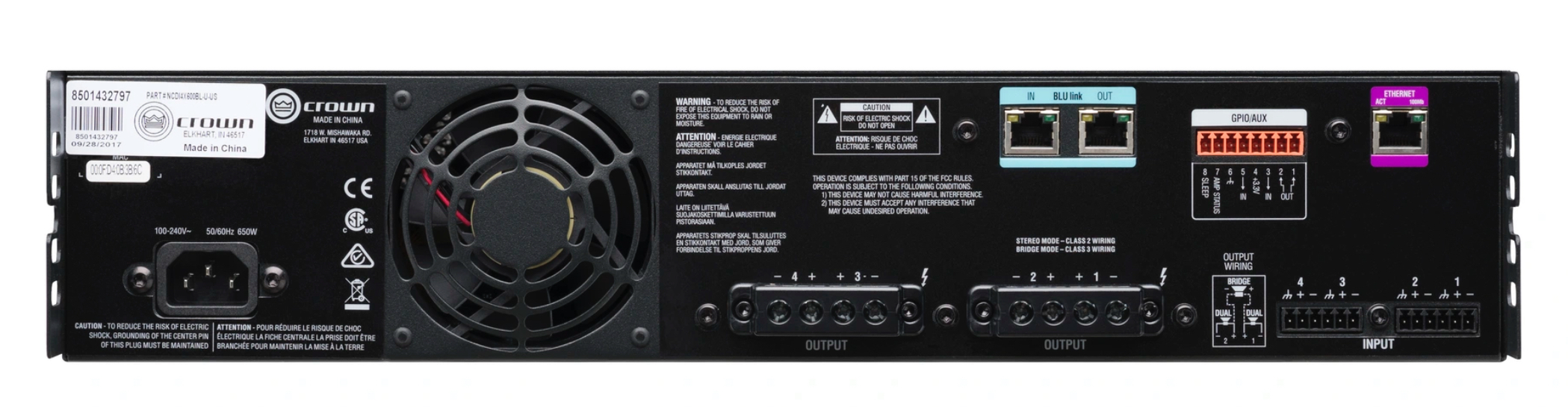 Crown Audio CDi 4|600BL