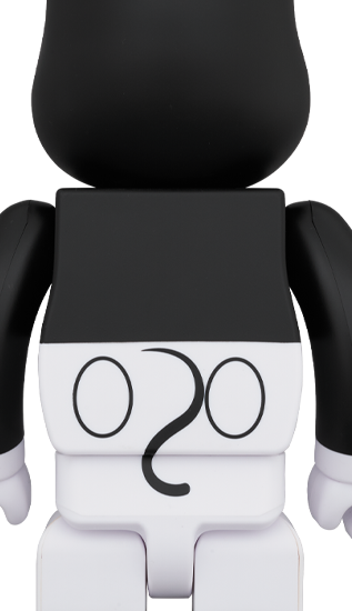 BEARBRICK MICKEY MOUSE (B&W 2020 Ver.) 1000%