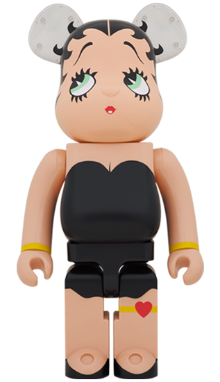 BEARBRICK BETTY BOOP BLACK Ver. 1000%