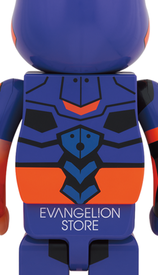 BEARBRICK EVA 初號機 覺醒版 エヴァンゲリオン 1000％