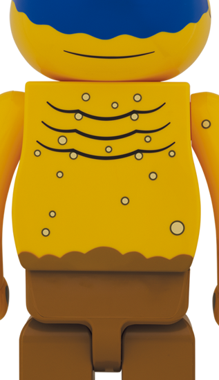 BEARBRICK THE SIMPSONS CYCLOPS WIGGUM 1000%