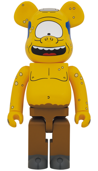BEARBRICK THE SIMPSONS CYCLOPS WIGGUM 1000%