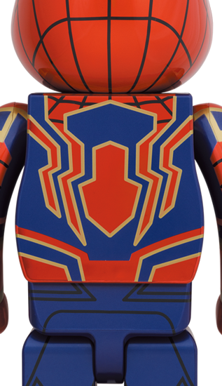 BEARBRICK AVENGERS ENDGAME IRON SPIDER 1000%