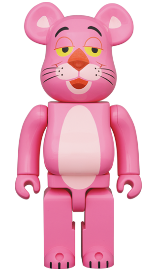 BEARBRICK PINK PANTHER 1000%