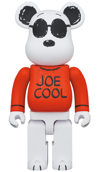 BEARBRICK PEANUTS JOE COOL 1000%