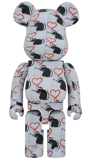 BEARBRICK LOVE RAT 1000%
