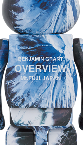 BEARBRICK BENJAMIN GRANT「OVERVIEW」FUJI 1000%