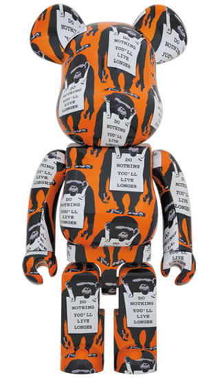 BEARBRICK MONKEY SIGN 1000%