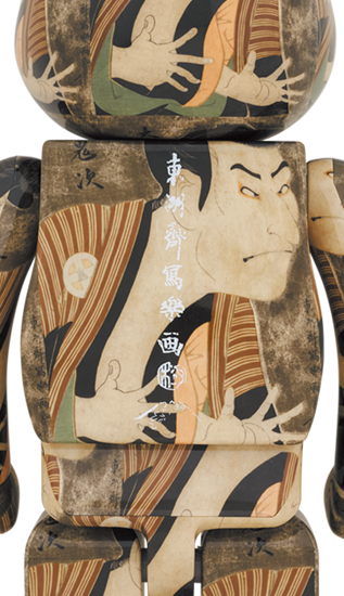 BEARBRICK 東洲斎写楽「三代目大谷鬼次の奴江戸兵衛」1000%