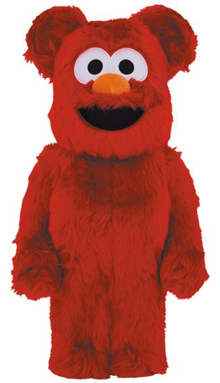 BEARBRICK SESAME STREE ELMO COSTUME Ver. 2.0 1000%