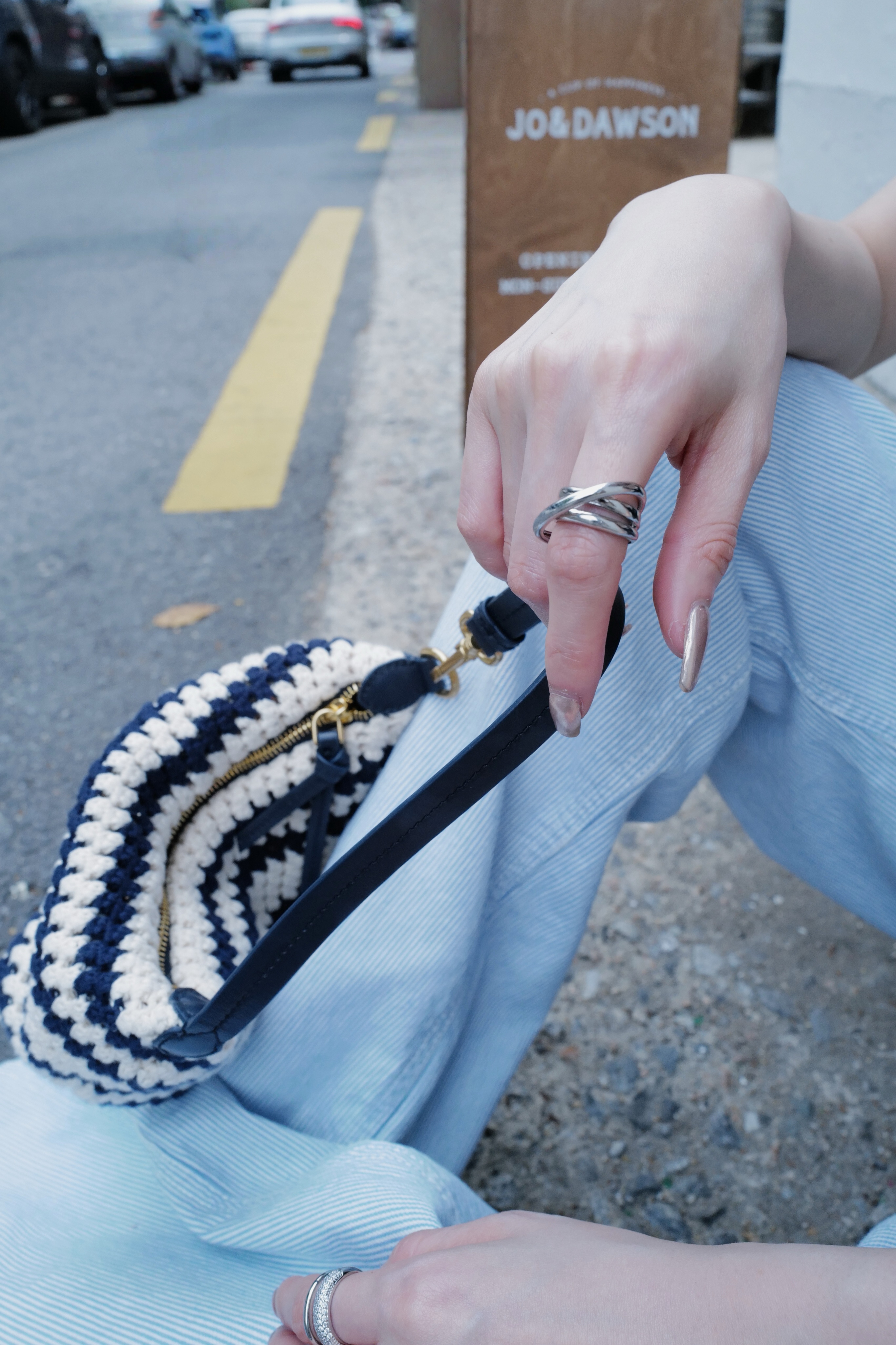 (現貨) 個性纏繞寬版戒指 GF87