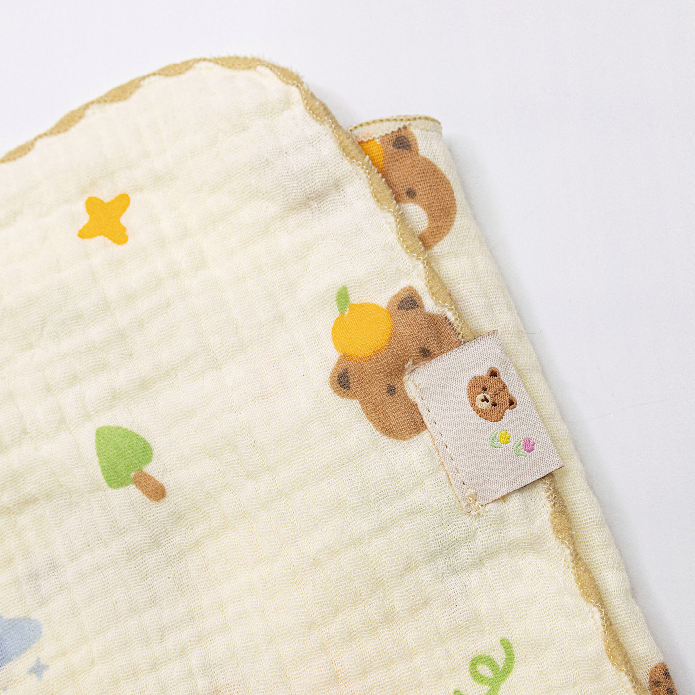 【JB0457】MIT捷比小熊雙面純棉泡泡紗蓋被