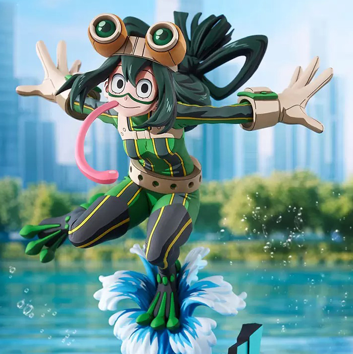 26年1月 BellFine 1/8 Palette Masters 我的英雄學院 蛙吹梅雨 英雄服 2D版