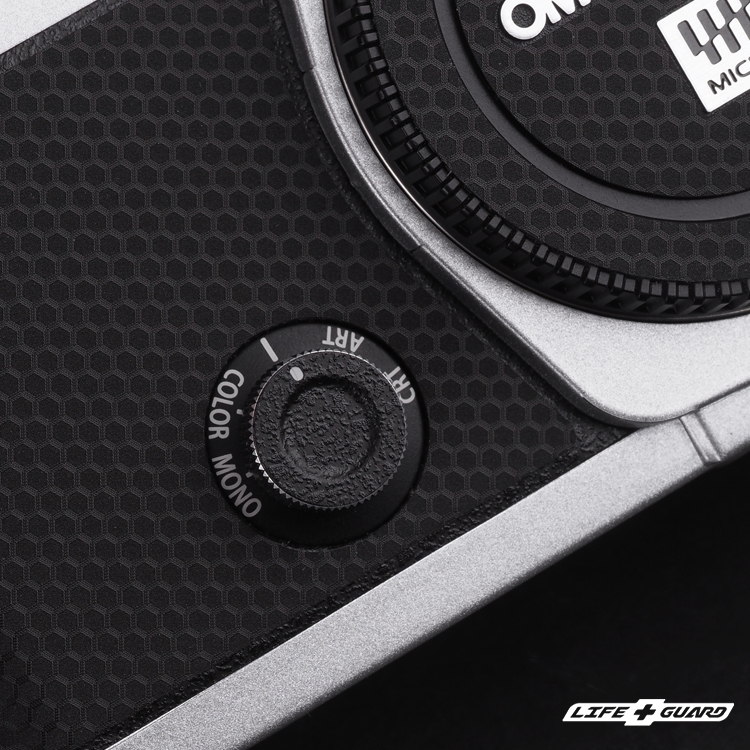 LIFE+GUARD  OM SYSTEM OM-3 相機貼膜特寫展示圖