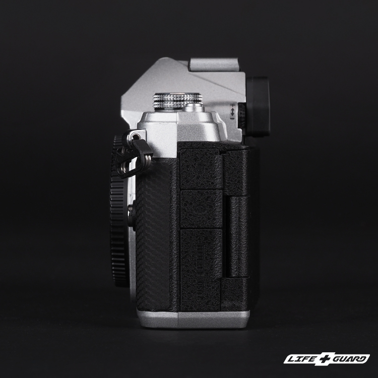 LIFE+GUARD  OM SYSTEM OM-3 相機貼膜側面展示圖