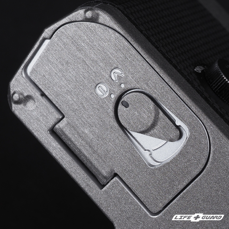 LIFE+GUARD  OM SYSTEM OM-3 相機貼膜底部特寫