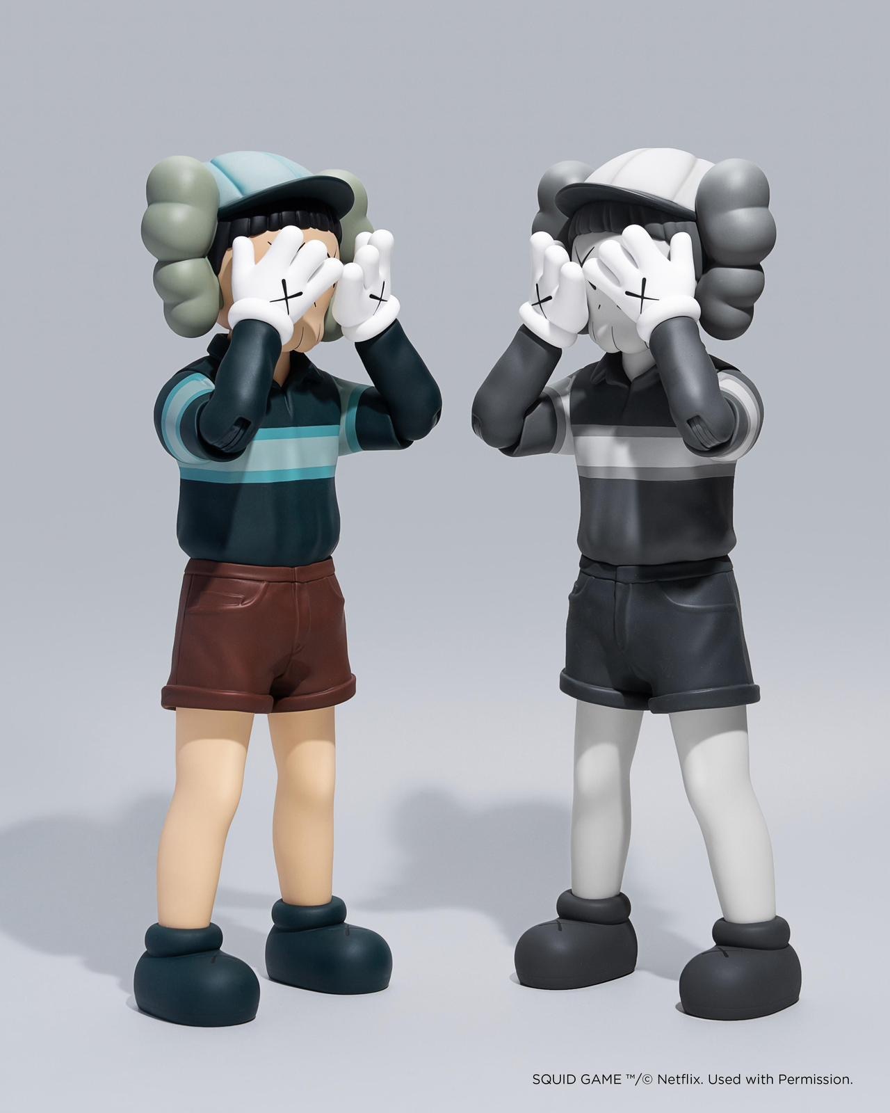 KAWS X Squid Game “CHUL-SU” - 魷魚遊戲哲秀兩色公仔