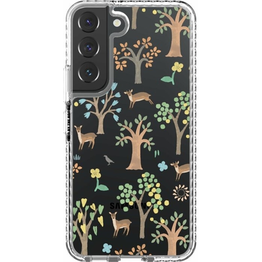 inblooom x The Hood Golden Case-Samsung Galaxy S22/S22+/Formosan Muntjac in Mountains/Sunny Day