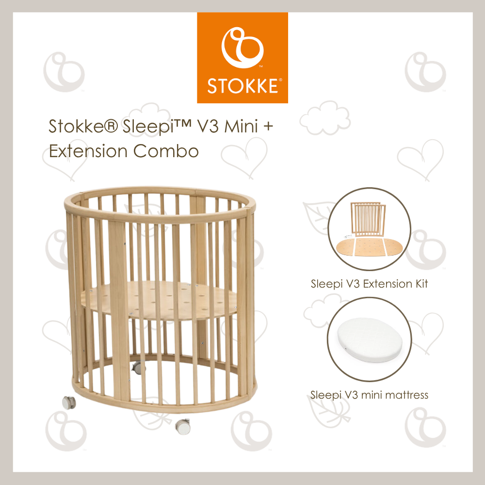 Stokke® Sleepi™ V3 Mini + Extension Set