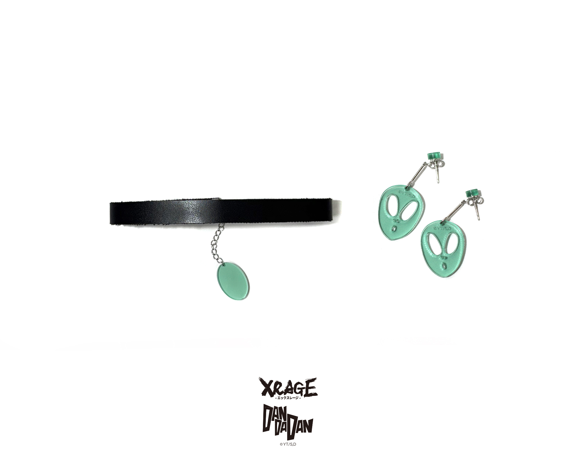 綾瀨桃 頸鏈耳環組