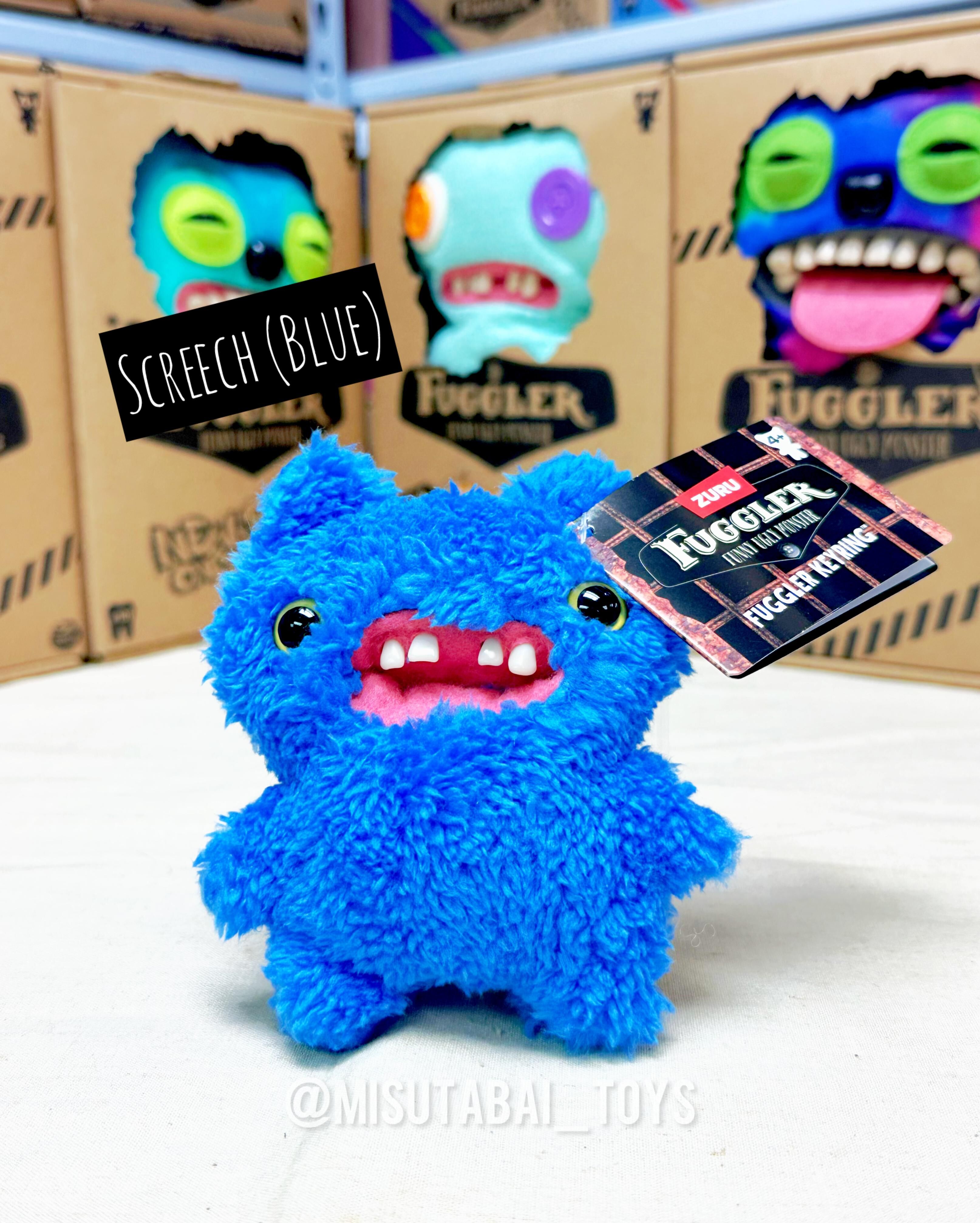 FG75406 Fuggler Key Ring S3 Screech (Blue)